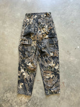 Load image into Gallery viewer, Vintage Mossy Oak Breakup Camo Adjustable Waist Pants (XS)