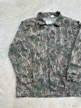 Load image into Gallery viewer, 80’s Mossy Oak GreenLeaf Camo 6-Pocket Jacket (L) 🇺🇸