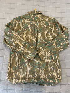 Mossy Oak Companions Greenleaf Button Up - M