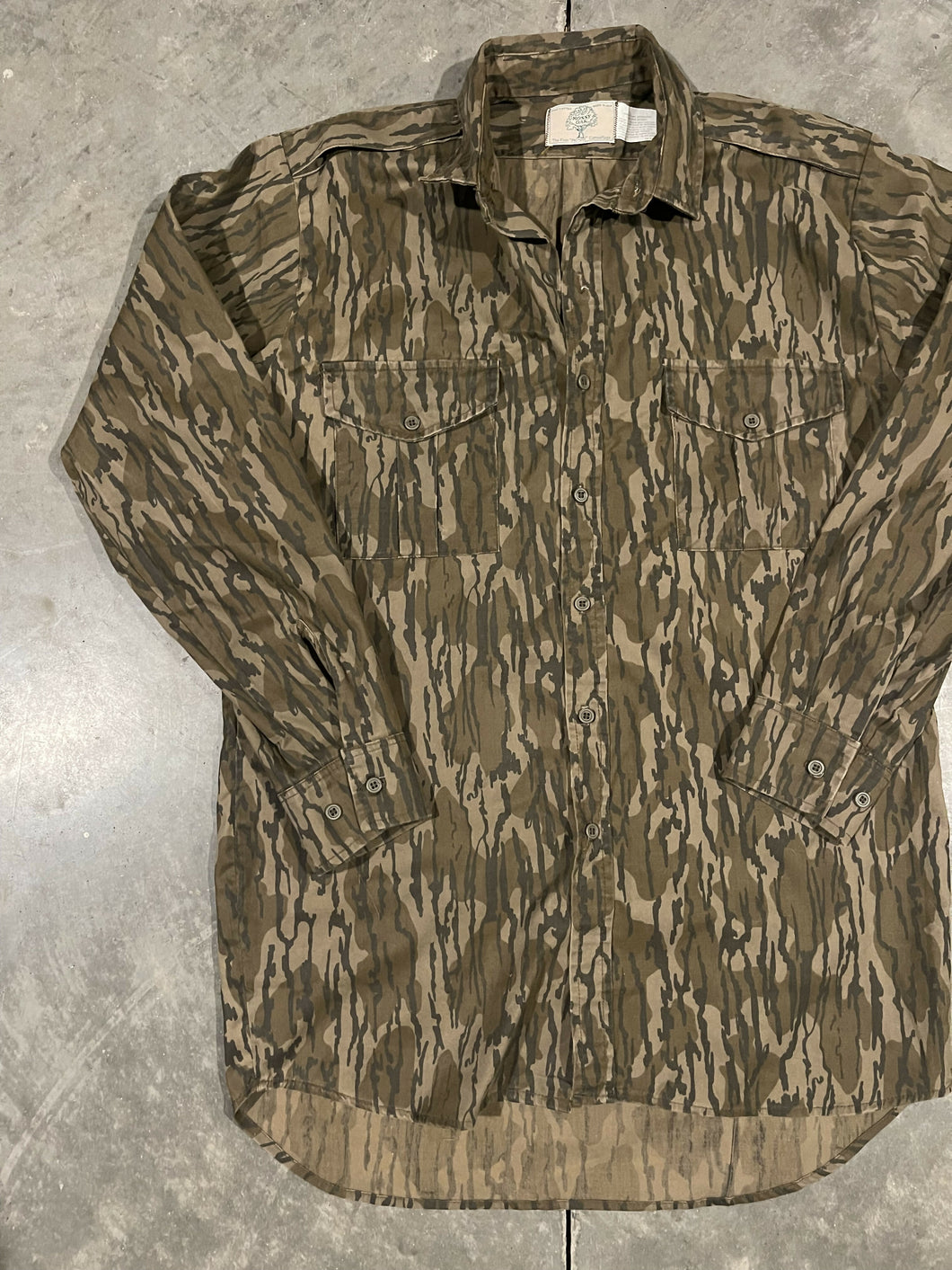 Mossy Oak Bottomland Button Down (M)