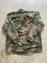 Load image into Gallery viewer, Vintage Mossy Oak Shadowleaf Camo Button Up Shirt (2XL)