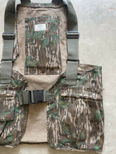 Load image into Gallery viewer, Vintage Mossy Oak Greenleaf Camo Turkey Strap Vest