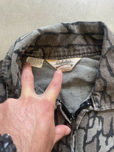 Load image into Gallery viewer, Vintage Trebark Camo Zip Up chamois Pullover (L)