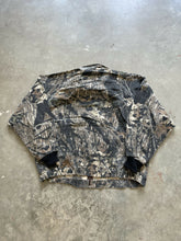 Load image into Gallery viewer, Vintage Mossy Oak Breakup Camo Zip-Up Pullover (2XL)