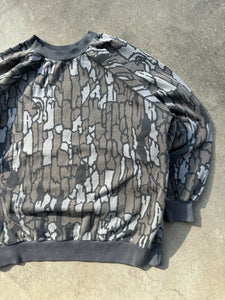 Vintage Liberty Trebark Camo Raglan Crewneck (L)