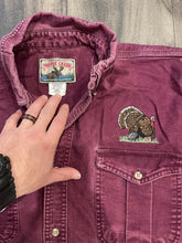 Load image into Gallery viewer, Vintage Chamois Turkey Embroidered Shirt (L)
