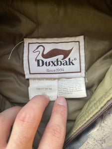 Vintage DuxBak Breakup Camo Bomber Jacket (XXL)