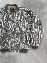 Load image into Gallery viewer, 90’s Rattlers Brand Ducks Unlimited Camo Bomber Jacket (L/XL) 🇺🇸