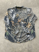 Load image into Gallery viewer, Vintage MossyOak Breakup Camo Button-Up Shirt (XXL)