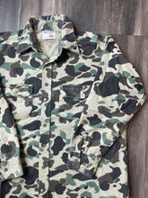 Load image into Gallery viewer, 1990’s Rattlers Brand Duck Camo Chamois Shirt (XL)