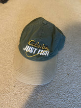 Load image into Gallery viewer, Cabelas Just Fish Dad Hat