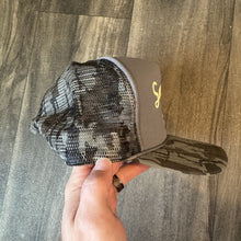 Load image into Gallery viewer, Vintage Trebark Camo Sanders Building Mart Trucker Hat