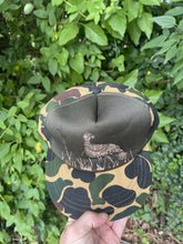 Load image into Gallery viewer, 80’s Longbeard Turkey Duck Camo SnapBack Hat