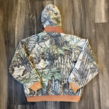 Load image into Gallery viewer, 1990’s Duxbak Realtree Camo Hooded Jacket (L)