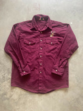 Load image into Gallery viewer, Vintage Deer Embroidered Chamois Shirt (L)