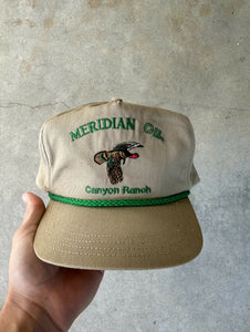 90’s Meridian Oil Turkey Rope Hat 🇺🇸