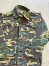 Load image into Gallery viewer, Vintage Woodland Camo Shacket (L)