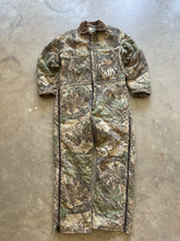Load image into Gallery viewer, Vintage Duxbak Realtree Camo Insulated Coveralls (L)