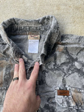 Load image into Gallery viewer, Vintage Woolrich Natural Gear Camo Button-Up Shirt (XL)
