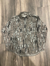 Load image into Gallery viewer, 1990’s Duck Bay Trebark Camo Chamois Shirt (L)
