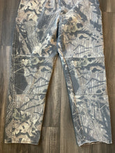 Load image into Gallery viewer, Vintage Mossy Oak Breakup Camo Denim Pants (L)