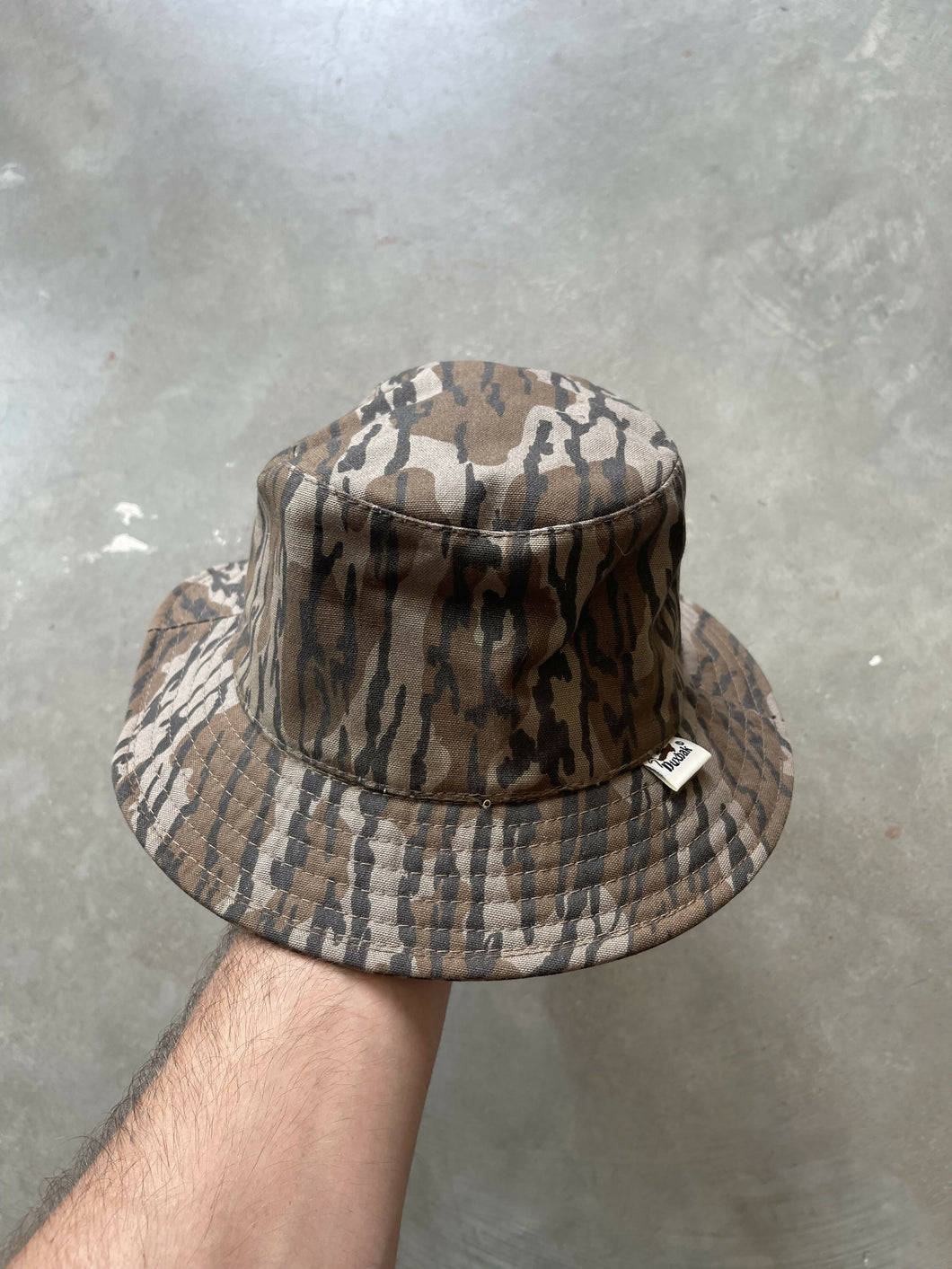 Vintage Duxbak Mossy Oak Bottomland Camo Bucket Hat – Camoretro