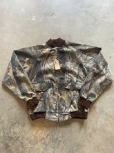 Load image into Gallery viewer, 90’s NWTF Realtree Camo Bomber Jacket (M)