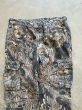 Load image into Gallery viewer, Vintage Mossy Oak Breakup Camo Adjustable Waist Pants (L)