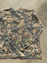 Load image into Gallery viewer, Vintage Jerzees Mossy Oak Forrest Floor Thick Henley T-Shirt (XL)