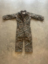 Load image into Gallery viewer, Vintage Mossy Oak Treestand Camo Youth Coveralls (S)