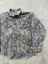 Load image into Gallery viewer, Vintage Cabela’s MossyOak Treestand Camo Chamios (XL Tall)