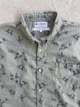 Load image into Gallery viewer, Vintage Columbia Duck Button-Up Shirt (XL)