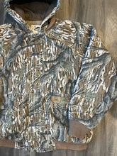 Load image into Gallery viewer, Vintage Duxbak Mossy Oak Treestand Camo Hooded Jacket (2XL)