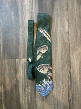 Load image into Gallery viewer, 90’s Field And Stream Silk Fishing Tie