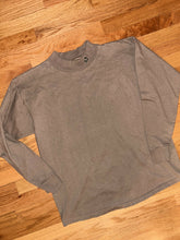 Load image into Gallery viewer, Companions Mossy Oak Vintage Brown Tan Long Sleeve Henley hunting T Shirt Mens LG