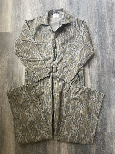 80’s Mossy Oak Hill Country Bottomland Camo Coveralls (L) 🇺🇸