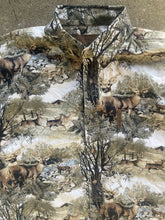 Load image into Gallery viewer, Vintage North River Outfitters Whitetail Button-Up (L)