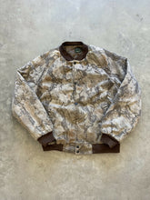 Load image into Gallery viewer, Vintage Natural Gear Bomber Jacket (L)