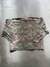 Load image into Gallery viewer, Vintage Mossy Oak Greenleaf Camo Long Sleeve Shirt (XL)