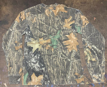 Load image into Gallery viewer, Vintage Jerzees Outdoors Youth long sleeve t-shirt Mossy Oak camouflage