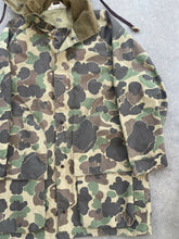 Load image into Gallery viewer, Vintage Duxbak Duck Camo Courd Collar Rain Jacket (S)