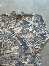 Load image into Gallery viewer, Vintage Mossy Oak Forest Floor Camo Mock Neck Shirt (XL)