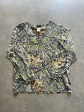 Load image into Gallery viewer, 2000’s Mossy Oak Obsession Camo Long Sleeve Shirt (L)
