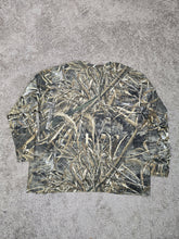 Load image into Gallery viewer, Game Winner Camo Long Sleeve Hunting Shirt Men’s 3XL Cotton Realtree Style