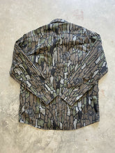 Load image into Gallery viewer, Vintage NWTF Trebark Camo Lightweight Button Up Shirt (L)