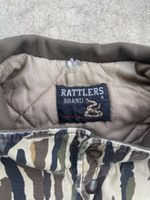 Load image into Gallery viewer, 90’s Rattlers Brand Ducks Unlimited Camo Bomber Jacket (L/XL) 🇺🇸
