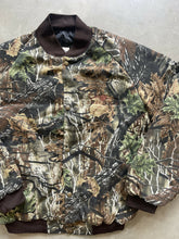 Load image into Gallery viewer, Vintage Superflauge Camo Bomber Jacket (L)