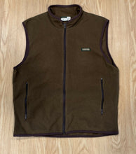 Load image into Gallery viewer, Vintage Remington Brown Fleece Vest Large