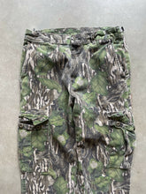 Load image into Gallery viewer, Vintage Mossy Oak Full Foliage Camo Adjustable Waist Pants (S)