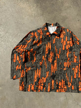 Load image into Gallery viewer, Vintage Hunters Orange Treebark Camo Button-Up (XL)